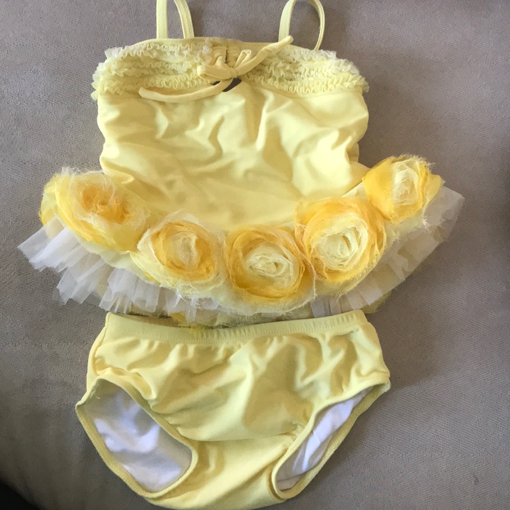 Boutique yellow swimsuit 12 months!